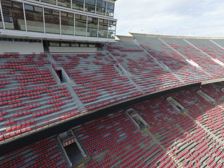 UW Madison Camp Randall Upper Deck Coating