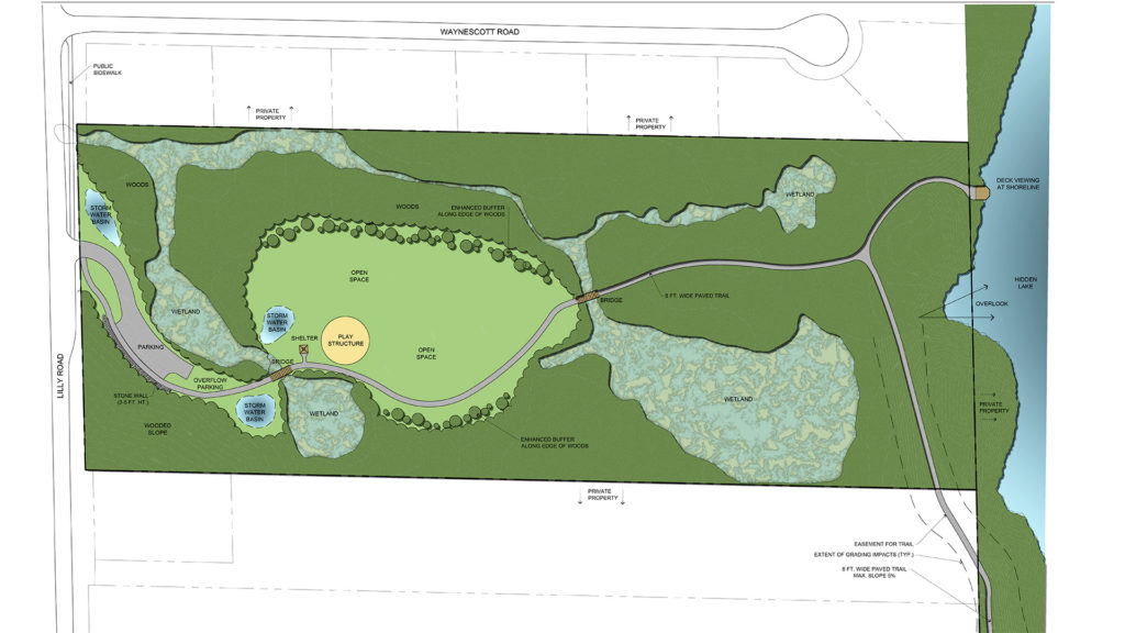 Hidden Lake Park Trail Concept Plan