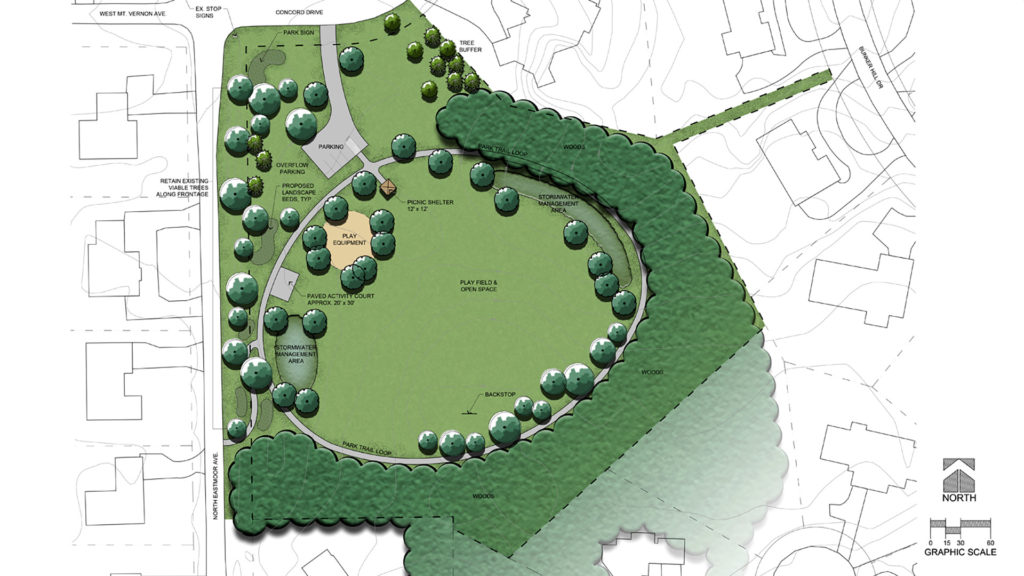 Meadows Park Rendered Master Plan