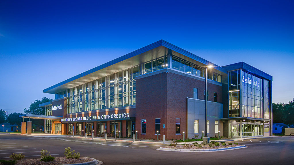 Exterior of Bellin Health at Titletown