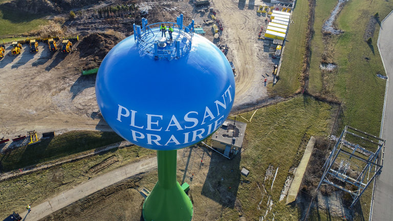 Ladish Water Tower, Village of Pleasant Prairie