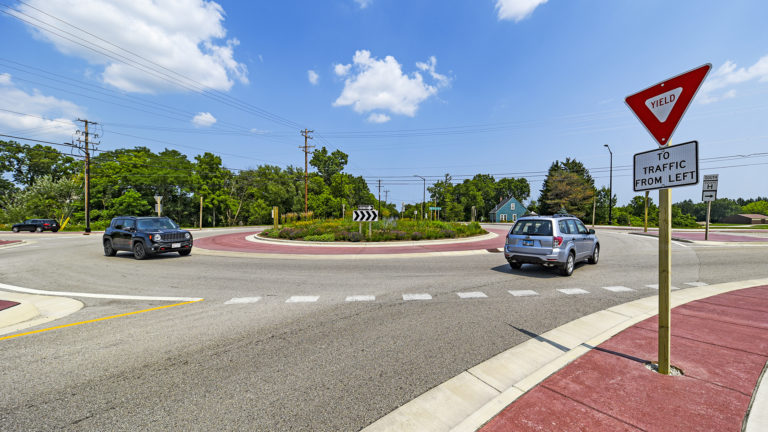 CTH H, Bain Station Road Roundabout